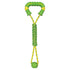 Kong Jaxx Mega Tug Handle and Weaved Rope with Ball Durable Dog Toy - Yellow  