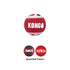 Kong Signature Balls Fetch Dog Toys Multi-Textured - Assorted - Large - 3 Pack  