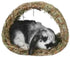 Marshall Peter's Woven Grass Hide-A-Way Hut for Small Animals - Brown 