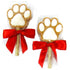 Claudia's Canine Bakery Vanilla Paw Print Suckers Dog Biscuits - 2.5 Oz - 10 Pack