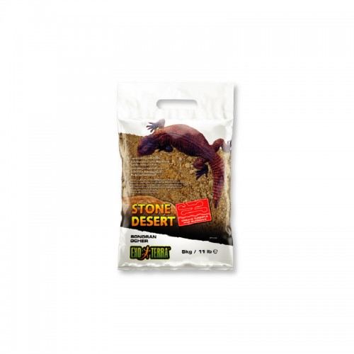 Exo Terra Sonoran Ocher Stone Natural Desert Reptile Terrarium Substrate - 11 Lbs