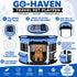 Pet Life ® “GoHaven” Collapsible Sturdy Travel Pet Playpen