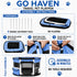 Pet Life ® “GoHaven” Collapsible Sturdy Travel Pet Playpen