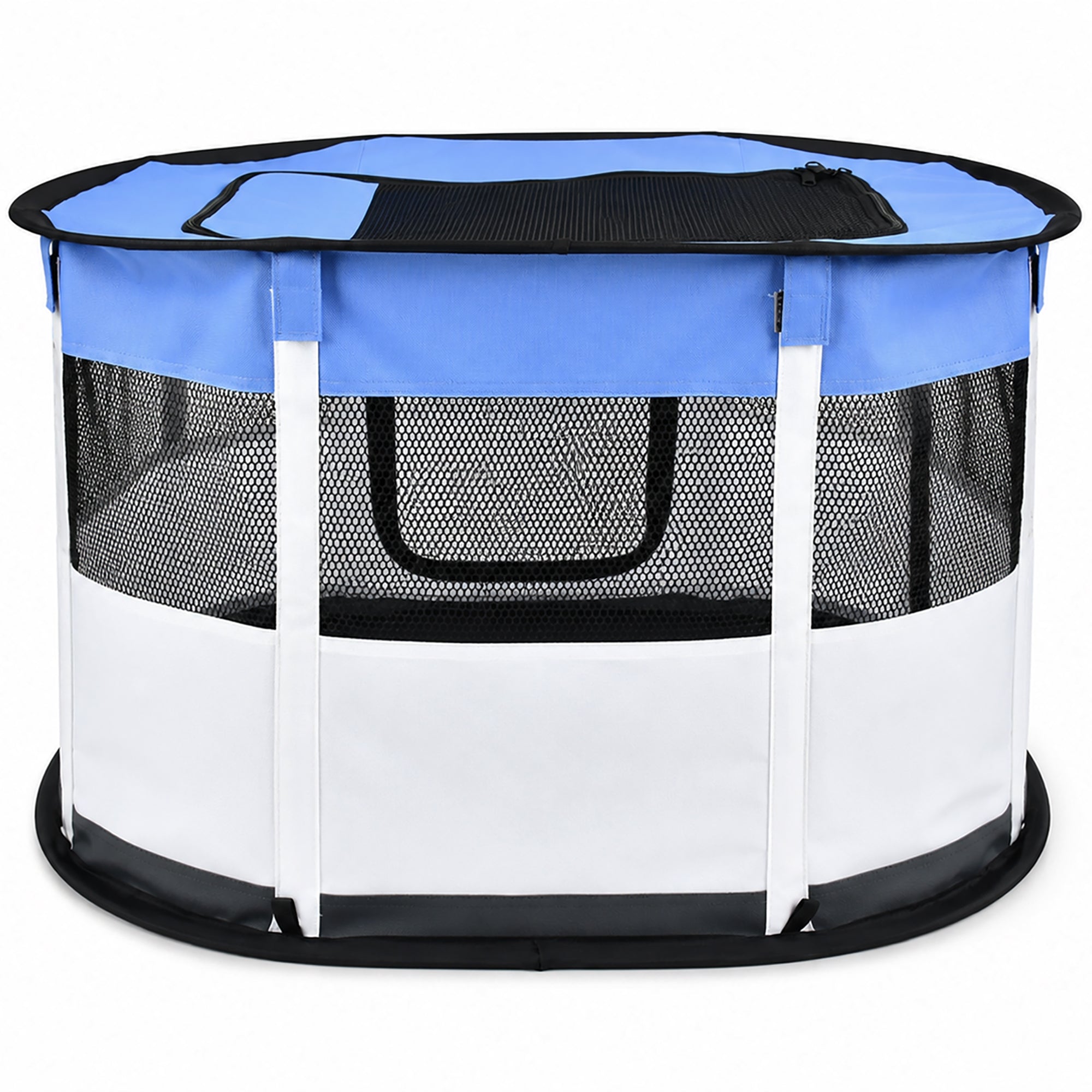 Pet Life ® “GoHaven” Collapsible Sturdy Travel Pet Playpen