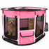 Pet Life ® “GoHaven” Collapsible Sturdy Travel Pet Playpen