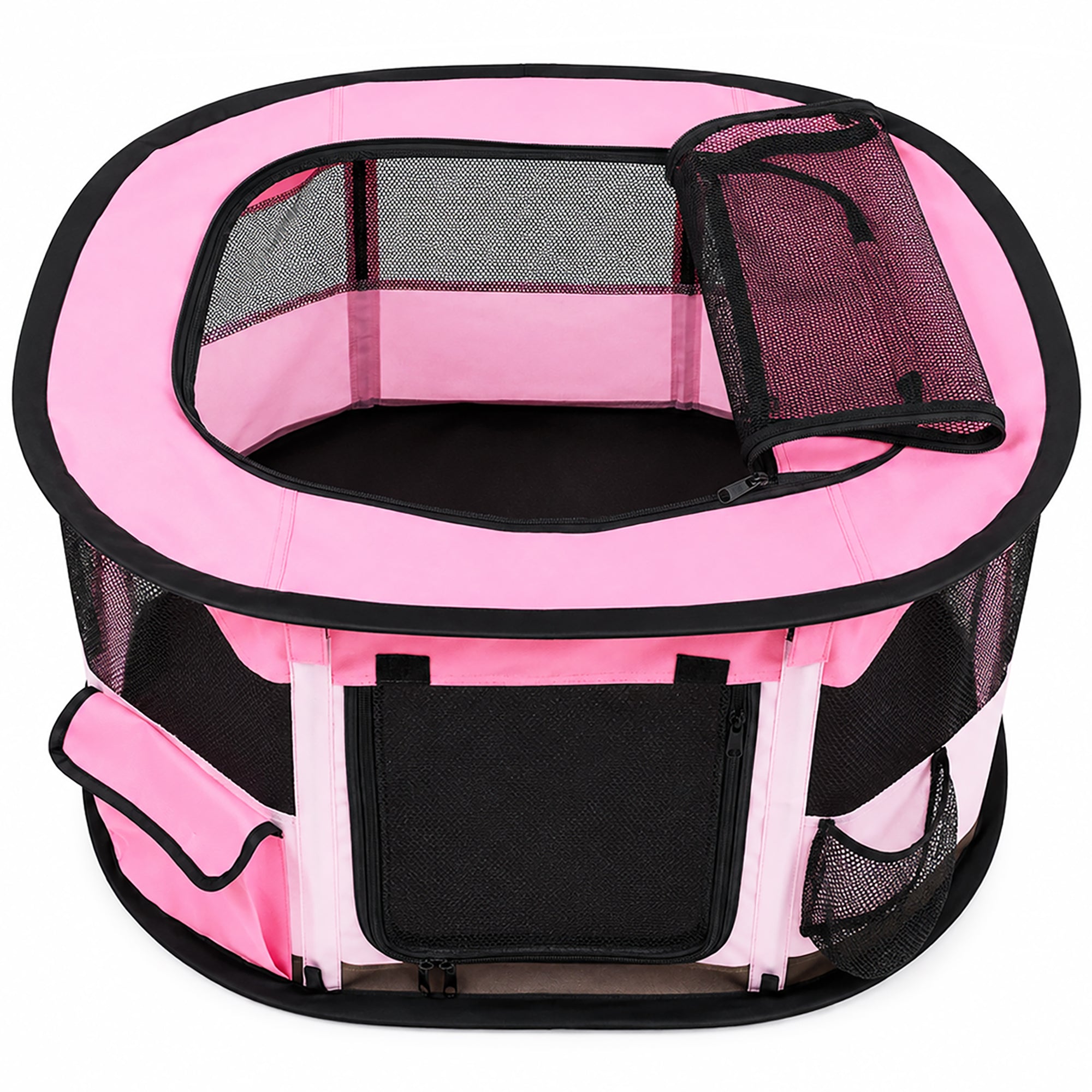 Pet Life ® “GoHaven” Collapsible Sturdy Travel Pet Playpen