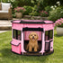 Pet Life ® “GoHaven” Collapsible Sturdy Travel Pet Playpen
