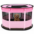 Pet Life ® “GoHaven” Collapsible Sturdy Travel Pet Playpen