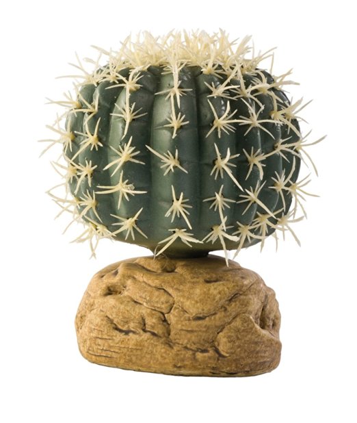 Exo Terra Barrel Cactus Reptile Terrarium Décor Plant - Small