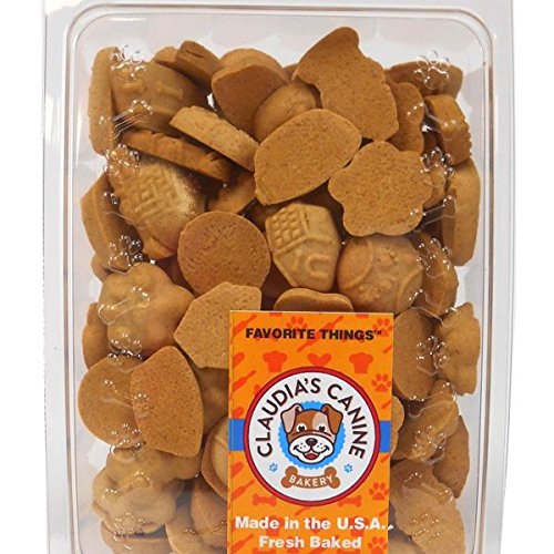 Claudia's Canine Bakery Favorite Things Biscuit Dog Treats - Large - 14 Oz - 9 Pack