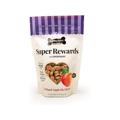 Three Dog Bakery Super Rewards Orchard Apple Pie Soft and Chewy Training Dog Treats - 8 Oz - Case of 12