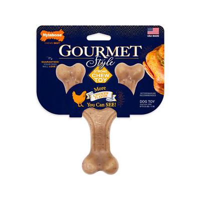 Nylabone Gourmet Style Wish Bone Strong-Chew Chicken Flavored Nylon Chew Dog Toy - Large/Giant