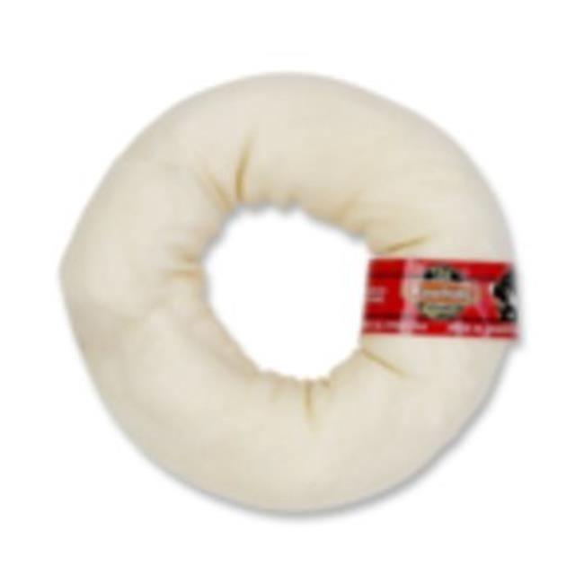 Lennox Super Bone Rawhide Non-Braided Donut Natural Dog Chews - 5-6 Inch Default Title