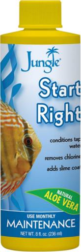 Jungle Labs Start Right Complete Liquid Aquarium Water Conditioner - 8 Oz  