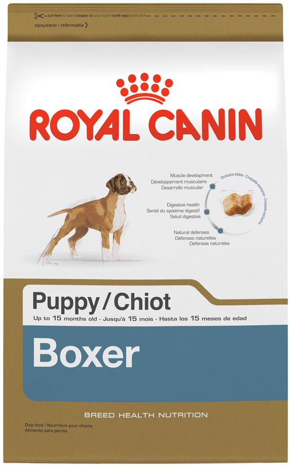 Royal Canin Breed Health Nutrition Boxer Puppy Dry Dog Food - 30 Lbs