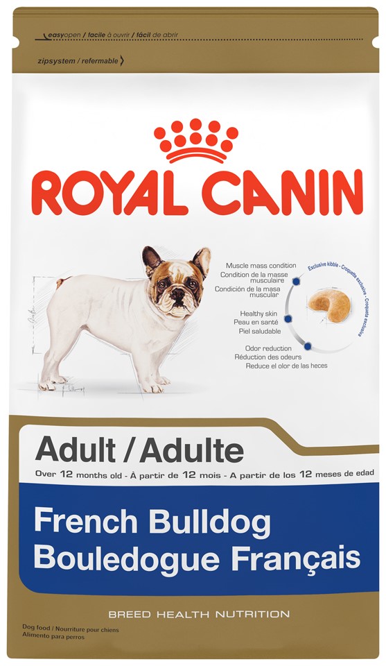 Royal Canin Breed Health Nutrition French Bulldog Adult Dry Dog Food - 6 Lbs - Case of 4