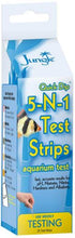 Jungle Labs Quick Dip 5-in-1 Freshwater and Saltwater Aquarium Test Strip - 25 Count  