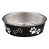 Loving Pets Bella Bowl Designer and Expressions Stainless Steel Cat and Dog Bowl - Espresso - Medium