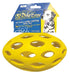 JW Pet HOL-EE Football Puzzle Fetch and Tug Chew Rubber Dog Toy - Assorted Color - Large