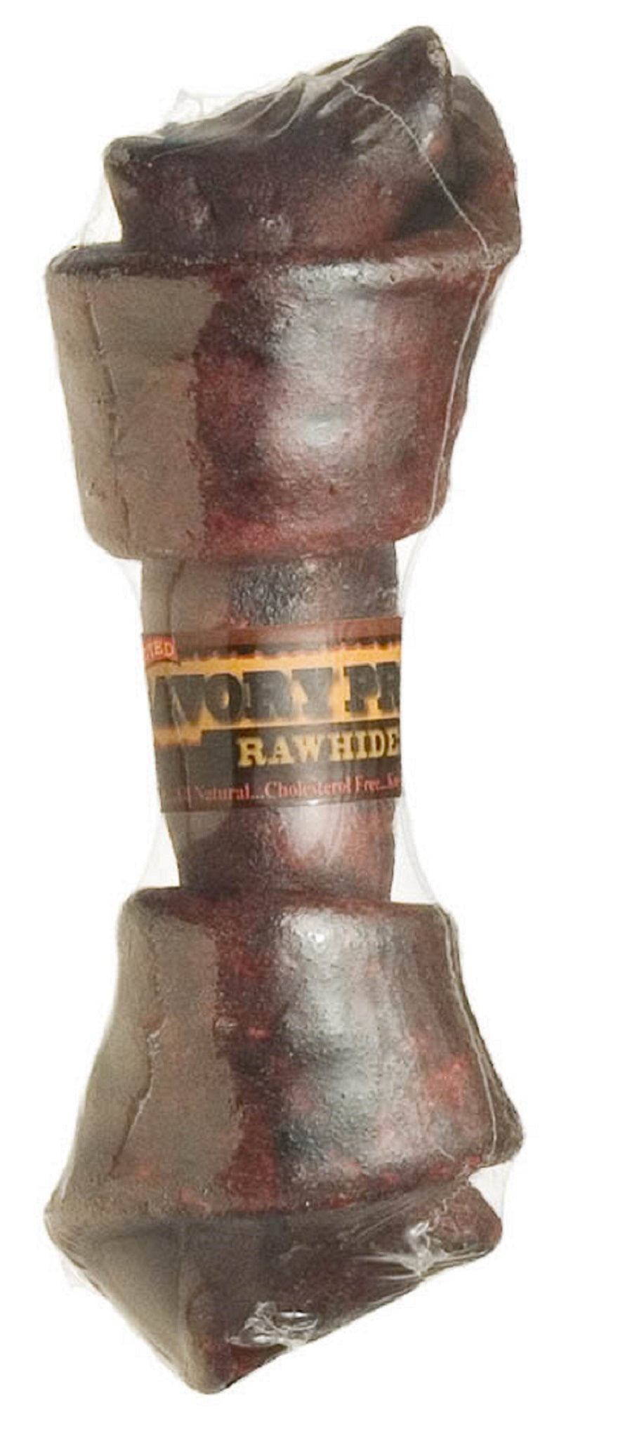 Savory Prime American Rawhide Beef-Hide Supreme Knotted Bone Natural Dog Chew - 6-7 Inch Default Title