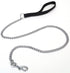 Coastal Heavy Titan Metal Chain Dog Leash with Nylon Handle - 4 Foot