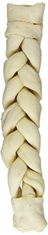 Lennox Super Bone Rawhide Braided Stick Natural Dog Chews - 13-14 Inch Default Title