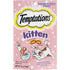 Whiskas Temptations Salmon and Dairy Flavored Kitten Soft and Crunchy Cat Treats - 3 Oz - Case of 12