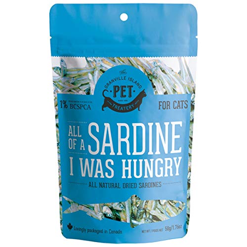 Granville Island Pet Treatery All of the Sardine I was hungry Freeze-Dried Dog Treats - 1.76 Oz