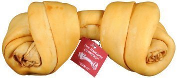 Rawhide Express Hikory Smoked Beefhide Rolls Natural Dog Chew - 9-10" Inches  