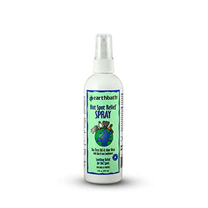 Earthbath Hot Spot and Itch Relief Tea Tree Oil Dog Spritz Spray - 8 Oz