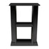 Aquatop Forza Premier Aquarium Stand - Black - For Rimmed Aquariums - L:21 X W:10.6 X H:29.9 Inch