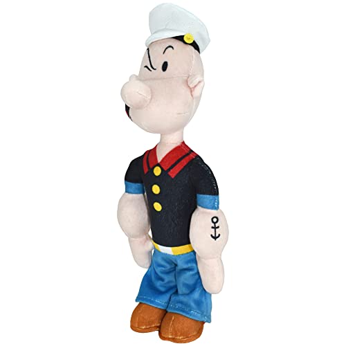 Multipet Popeye the Sailor Man Squeak and Plush Dog Toy - 11