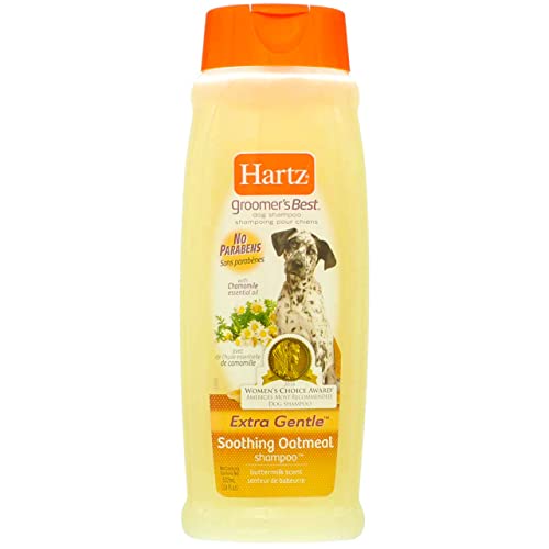 Hartz Mountain Groomers Best Soothing Oatmeal Pet Shampoo - 18 Oz  