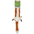 Ethical SPOT Skinneeez Stuffing-Free Fox Squeak and Soft Dog Toy - Large - 24 Inch