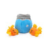 Zippy Paws Burrow Fish Bowl Interactive Squeak and Plush Cat Toy - Small  