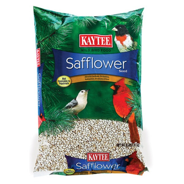 Kaytee Safflower Seed High-Oil Content Wild Bird Food - 5 Lbs Default Title