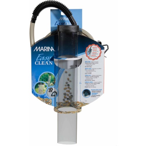 Fluval Marina Easy-Vac Vacuum Gravel Cleaner Tube - Medium - L:15 In X 2 In Diameter