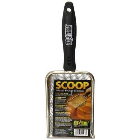 Exo Terra Stainless Steel Mesh Spot Substrate Scooper