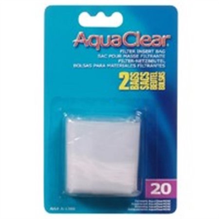 Fluval AquaClear 20 Nylon Aquarium Filter Media Bags - 2 Pack Default Title
