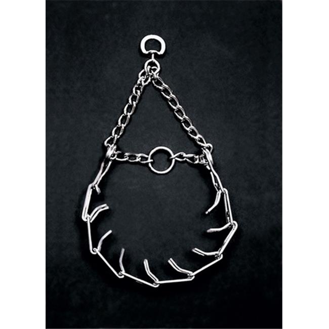 Coastal Prong Titan Metal Training Dog Collar - Chrome - L:18 X W:1 Inch 