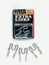 Coastal Titan Extra-Heavy Links for Prong Training Dog Collar - Chrome - 4MM - 3 Pack