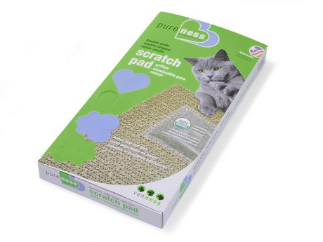 Van Ness Double Wide Corrugated Cat Scratcher Pad - L:18.5 X W:9.5 Inches