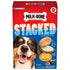 Milk-Bone Stacked Molasses and Peanut Butter Filling Dog Biscuit Treats - 30 Oz