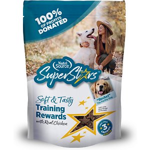 Nutrisource Superstar Chicken Training Dog Treats - 16 oz