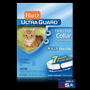 Hartz Mountain Ultra Guard Flea and Tick Cat Collar  