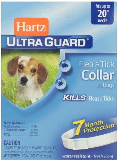 Hartz Mountain Ultra Guard Flea and Tick Dog Collar  