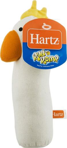 Hartz Mountain Run N' Romp Plush Dog Toy  