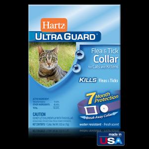 Hartz Mountain Ultra Guard Flea and Tick Purple Cat Collar  