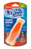 Hartz Mountain Chew N' Clean Tuff Bone Dental Bacon Flavored Dog Toy - Small  