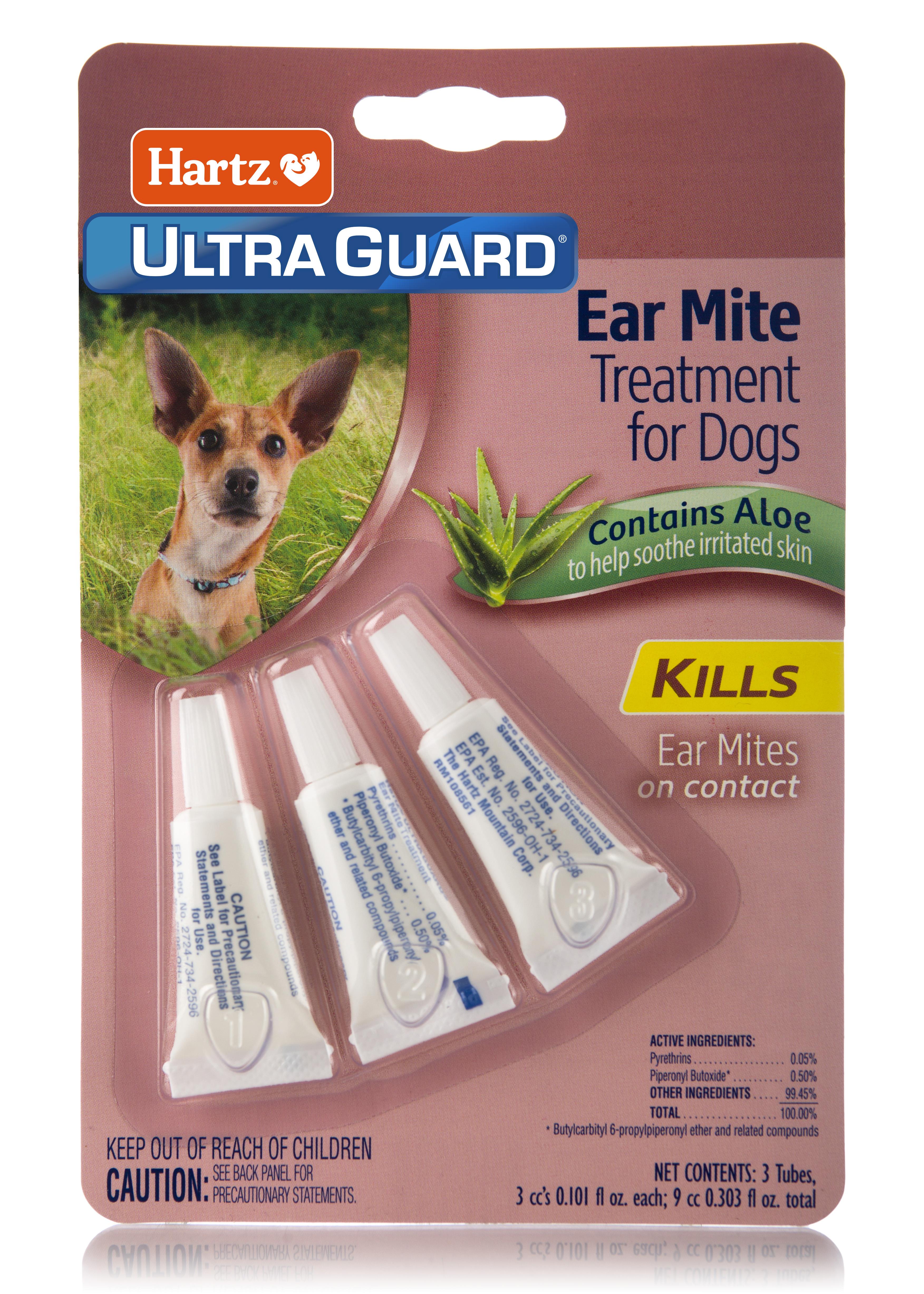 Hartz Mountain Ultra Guard Dog Earmite Treatment - .18Z  